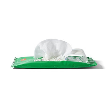Medline Readycleanse Reinigungstücher für den Intimbereich und Perinealbereich, Duftfrei, Hypoallergen, 20,3 cm x 20,3 cm, 5 Tücher (5er-Pack)