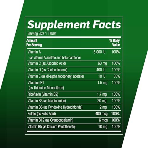 Shot B Multivitamin-Komplex, B-Energy, Vitamin-B-Komplex mit Antioxidantien-Unterstützung, B-Komplex-Vitamine mit A, C, D, E & Folsäure für zelluläre Energie & Immunsystem – 6 wichtige B-Vitamine, 60 Kapseln