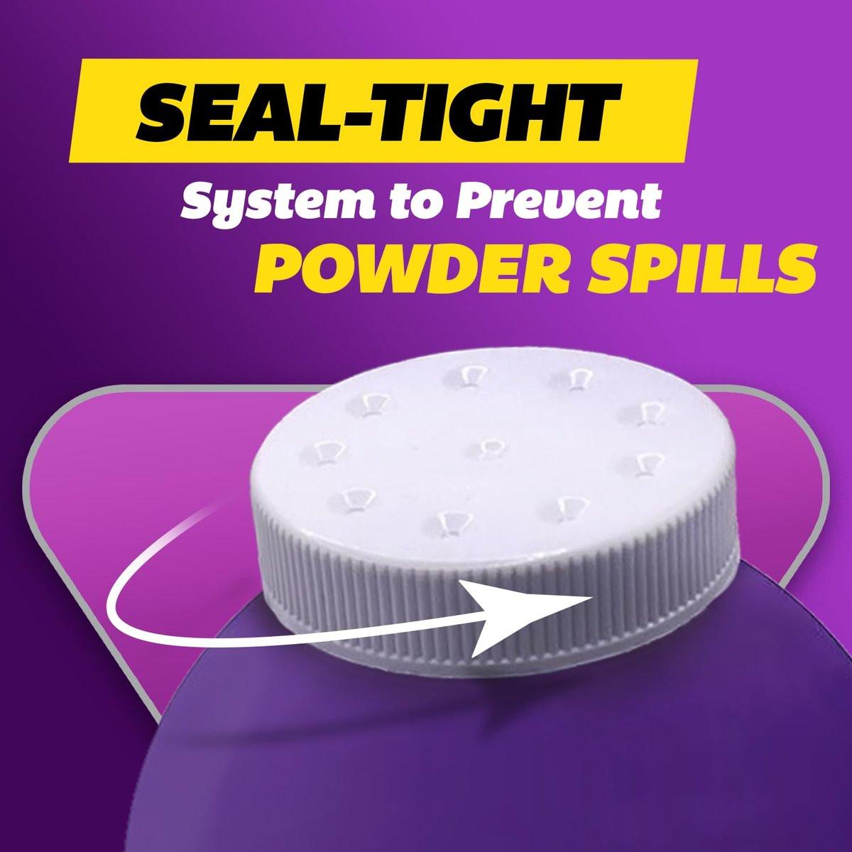 Silka Fußpuder & Schuhdeo mit Maisstärke, Talkum & Kühlperlen – 170 g