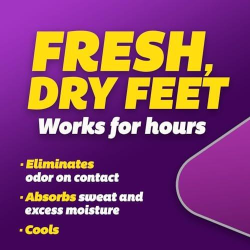 Silka Fußpuder & Schuhdeo mit Maisstärke, Talkum & Kühlperlen – 170 g