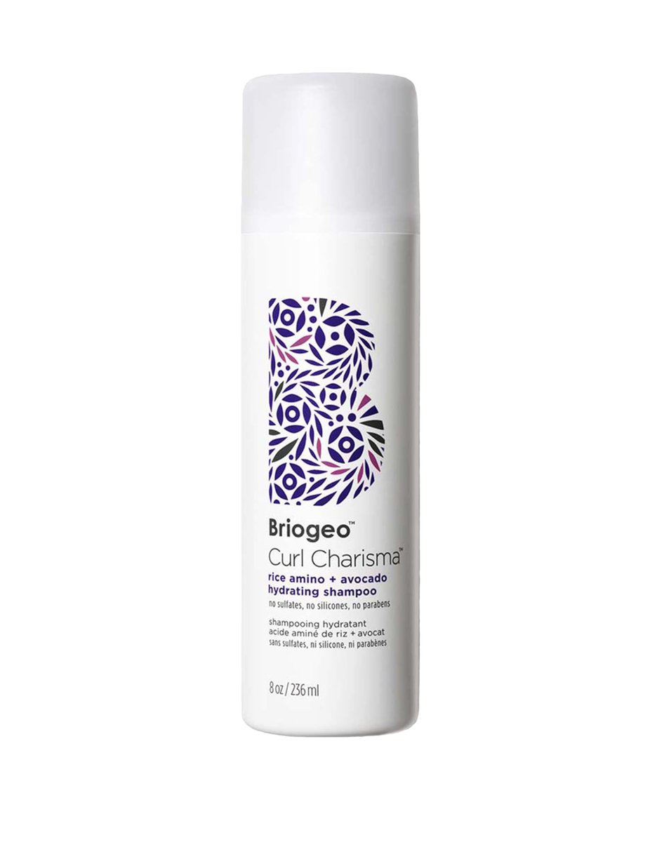 Briogeo Curl Charisma Reis-Amino + Avocado Feuchtigkeitsshampoo | Definition und Feuchtigkeit für welliges, lockiges und krauses Haar | Reduziert Frizz | Sulfatfrei | Vegan & tierversuchsfrei | 236 ml