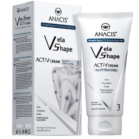 Anacis Cellulite Cream – Aktiv gegen Cellulite an Bauch, Oberschenkeln & Po, feuchtigkeitsspendende Creme mit natürlichen Inhaltsstoffen, 150 ml