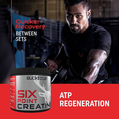 Bucked Up Six Point Creatine™ – Sechs Arten von Creatin für Männer und Frauen