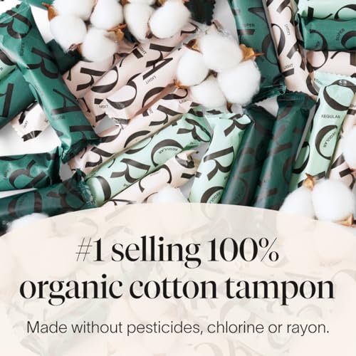 Cora Bio-Baumwoll-Tampons Multipack (18 Regular, 18 Super Tampons)