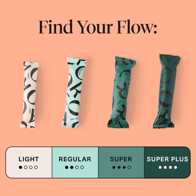 Cora Bio-Baumwoll-Tampons Multipack (18 Regular, 18 Super Tampons)