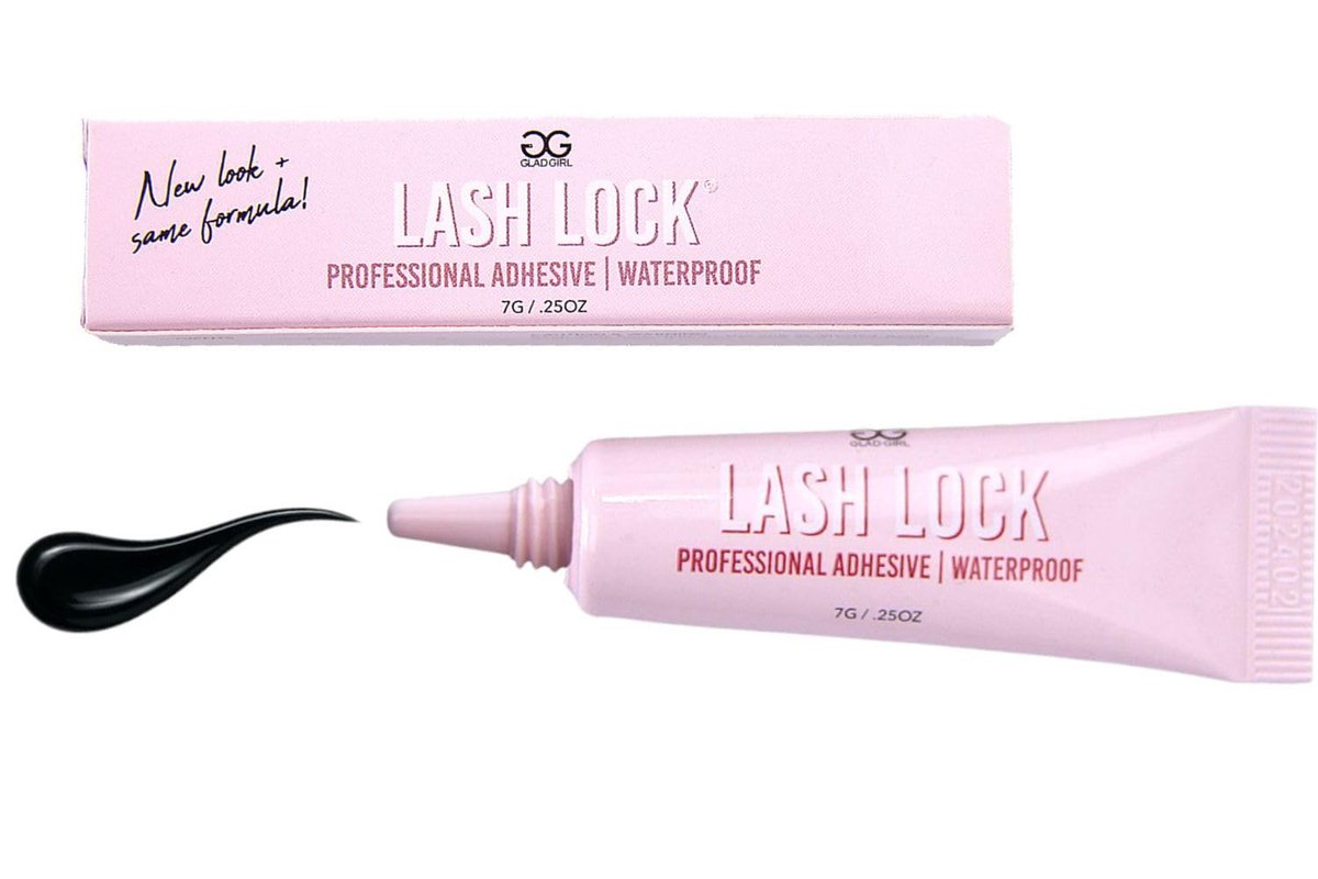 GladGirl Wimpernkleber Strips & Flares - Schwarz - 0,25 Unzen