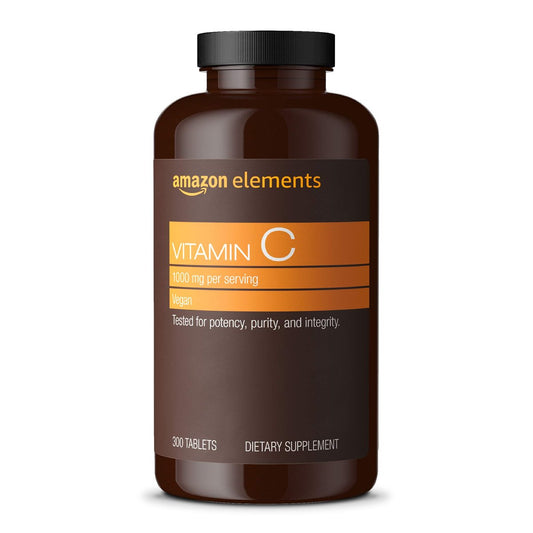 Vitamin C 1000 mg – 300 vegane Tabletten zur Unterstützung des Immunsystems