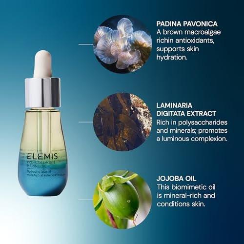 ELEMIS Pro-Collagen Marine Oil 15ml – Leichtes Gesichtsöl zur Hydratation, Pflege und Verbesserung der Hautstruktur