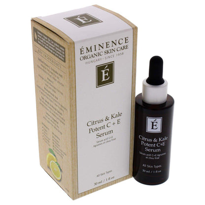 Eminence Citrus & Kale Potent C Plus E Serum – Aufhellendes Vitamin-C-Serum, 30 ml