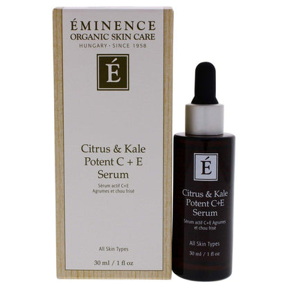 Eminence Citrus & Kale Potent C Plus E Serum – Aufhellendes Vitamin-C-Serum, 30 ml