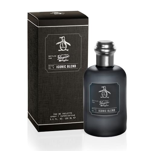 Original Penguin Iconic Blend Eau de Toilette für Herren – Herrenduft, langanhaltendes Parfüm, EDT mit Noten von Bergamotte, Salbei und Sandelholz – 100 ml