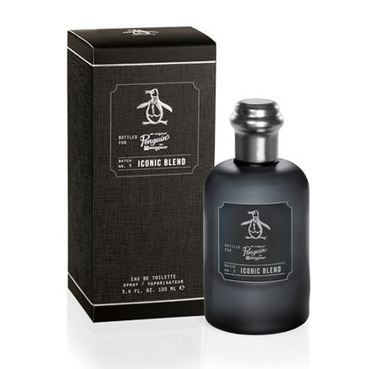 Original Penguin Iconic Blend Eau de Toilette für Herren – Herrenduft, langanhaltendes Parfüm, EDT mit Noten von Bergamotte, Salbei und Sandelholz – 100 ml