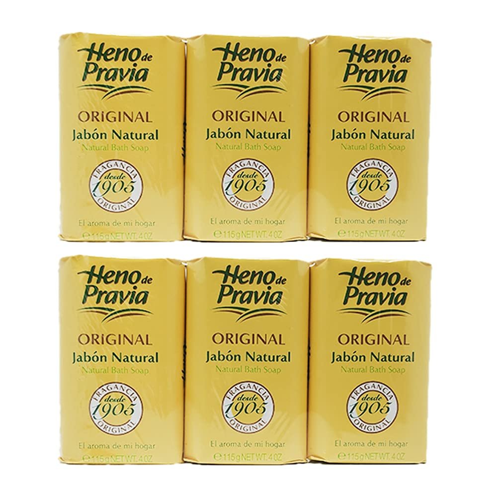 Heno De Pravia Seife ORIGINAL 4,1 oz – 6er-Pack