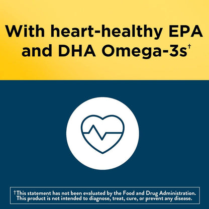 Nature Made Männermultivitamin Gummis mit Omega-3 – Tägliche Nährstoffversorgung, 80 Gummis, 40 Tage Vorrat