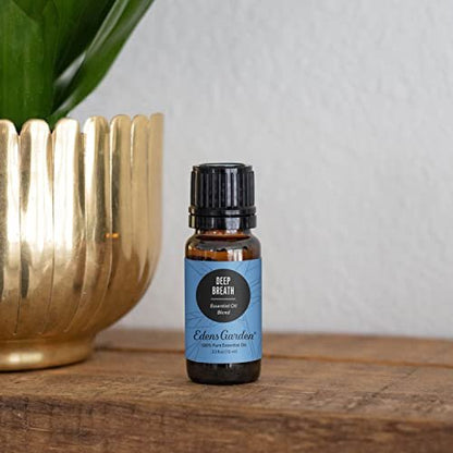 Edens Garden Deep Breath Ätherisches Öl Blend – 100% rein, premium, unverdünnt, therapeutisch, 10 ml