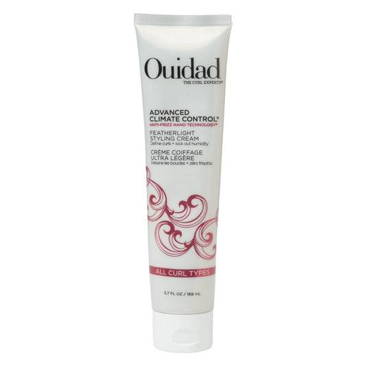 Ouidad Advanced Climate Control Styling Cream – Federleichte Lockencreme für definierte, glänzende & frizzfreie Locken, 5,7 fl oz