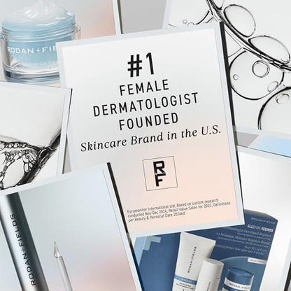 Rodan + Fields Redefine Intensive Renewing Serum | 60 Kapseln | Nachtpflege mit Retinol | Reduziert feine Linien
