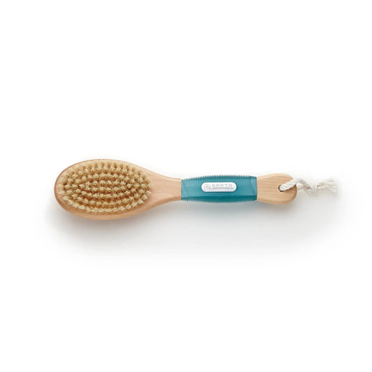 Earth Therapeutics ErgoForm Massage Bürste – Ergonomische Körperbürste für Trockenbürsten und Dusche