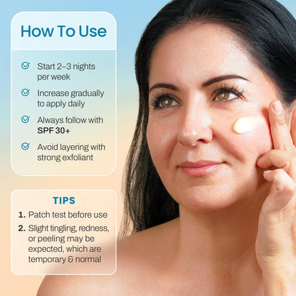 Ebanel Retinol-Creme für das Gesicht 3,5 oz – Feuchtigkeitscreme mit Kollagen, Peptiden, Ceramiden, Hyaluronsäure, Vitamin C & B5 – Festigende Anti-Aging-Gesichtscreme gegen Falten, feine Linien und dunkle Flecken – Tag & Nacht
