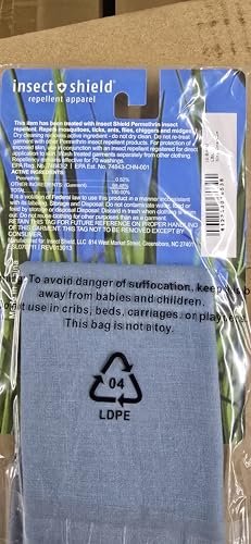 Insect Shield Insektenschutz Bandana - Hellblau - Einheitsgröße