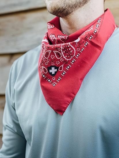 Insect Shield Insektenschutz Bandana - Hellblau - Einheitsgröße