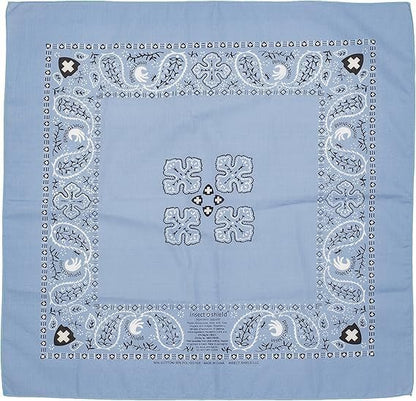 Insect Shield Insektenschutz Bandana - Hellblau - Einheitsgröße
