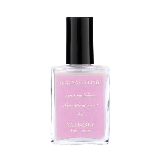 Nailberry Acai Nail Elixir – 5-in-1 Nagelbasis & Behandlung | Stärkt, Hydratisiert, Schützt, Glättet & Fördert Wachstum | Vegan & Halal-zertifiziert | 12-frei | 15 ml