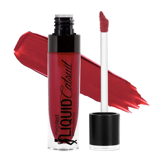 wet n wild Megalast Catsuit Matte Liquid Lipstick – Missy & Fierce – Lang anhaltender, matter Lippenstift mit pflegender Formel