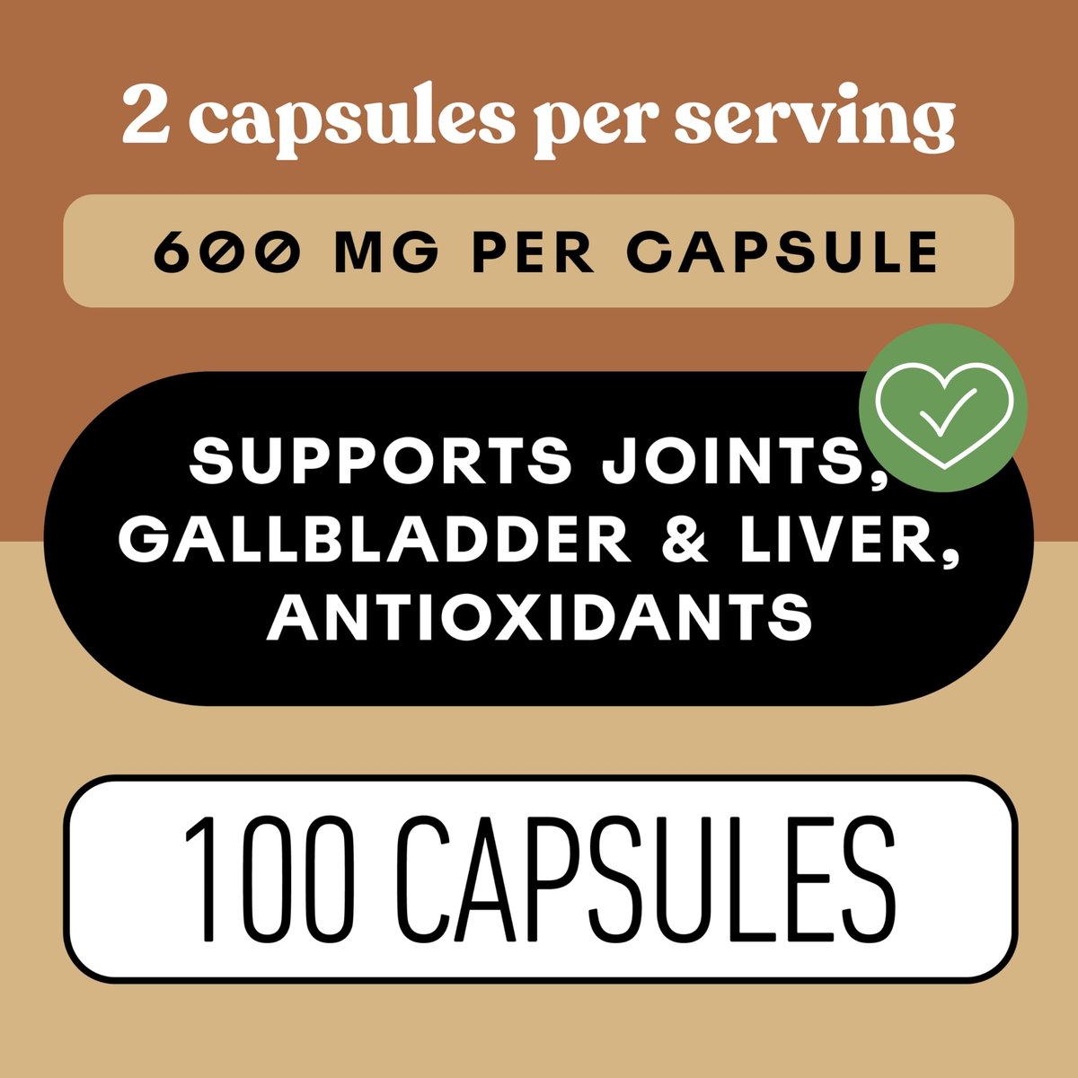 Bio Kurkuma Kapseln 600mg – Reines Curcumin Wurzelpulver, Pflanzliche Nahrungsergänzung für Leber- und Gallenblasenunterstützung, Natürliches Kräuter-Wellnessmittel
