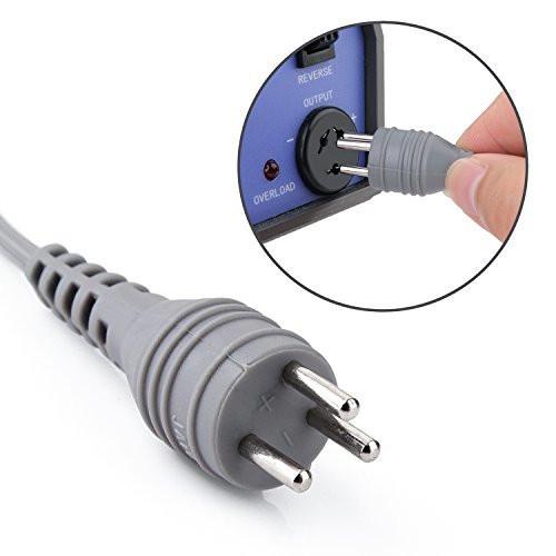 Makartt Nagelbohrer Handstück für Up200 Maschine – Professionelle elektrische Feile zum Entfernen von Gel-Nägeln, Acryl-Nägeln, schwarz (Upgraded Black)
