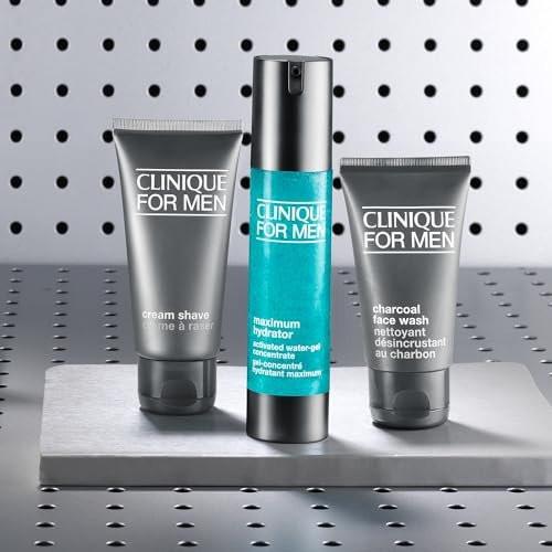 Clinique For Men Maximum Hydrator Activated Water-Gel Concentrat – Leichter Feuchtigkeitsspender für 72 Stunden Feuchtigkeit, alle Hauttypen, 1,6 Fl Oz