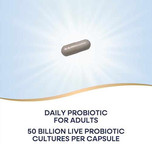 Nature's Way Extra Strength Fortify Probiotikum – 50 Milliarden Lebendkulturen für Verdauungs- und Immununterstützung, 30 Kapseln