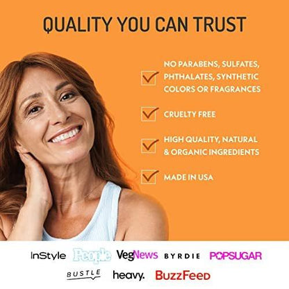 Eve Hansen Vitamin C Nachtcreme für Gesicht und Hals – Feuchtigkeitsspendend, aufhellend, Anti-Aging für reife, trockene Haut – nicht fettend – 59 ml