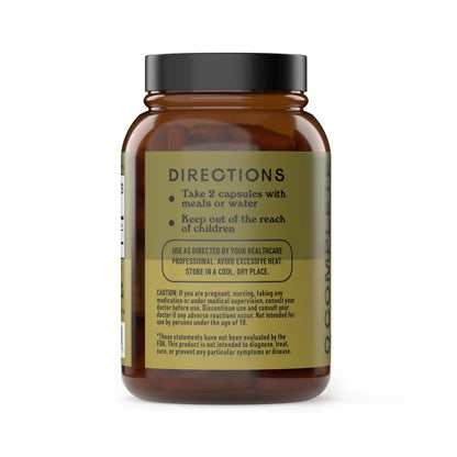 Complete Natural Products Bio-islandisches Seetang Kapseln – Reine 600 mg Kapseln, 100 Stück, Rohseetang & Schilddrüsenunterstützung