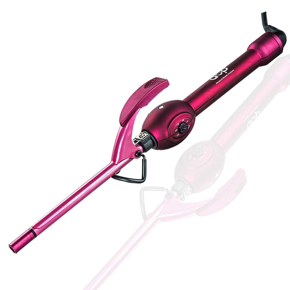 MBHAIR 9 mm Lockenstab – Dünner Lockenstab mit 3/8 Zoll kleinem Fass für kurze und lange Haare, professioneller Turmalin-Keramik-Lockenwickler für feine Locken