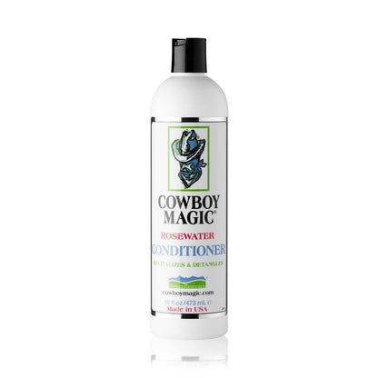 Cowboy Magic Shampoo + Conditioner + Entwirrer & Glanz 3er-Pack (je 473 ml) – Mit Seide, Panthenol und Honig – Für Pferde, Menschen und Hunde – Sanfte Reinigung und seidiges Fell