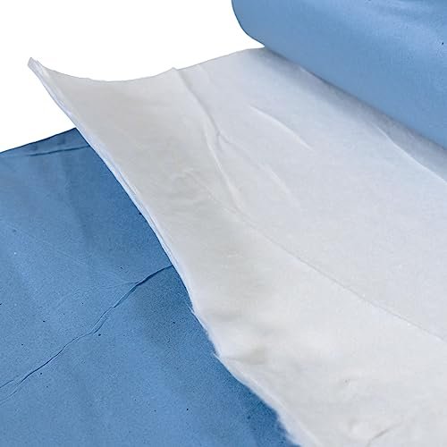 Vakly 100% Baumwollrolle 1 Pfund – Große, unsterile, weiche & saugfähige 12" x 56" Baumwolle für Wundversorgung, Gipsverbände, Schönheit & Basteln – Leicht reißbare Rolle