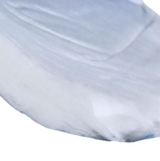 Vakly 100% Baumwollrolle 1 Pfund – Große, unsterile, weiche & saugfähige 12" x 56" Baumwolle für Wundversorgung, Gipsverbände, Schönheit & Basteln – Leicht reißbare Rolle