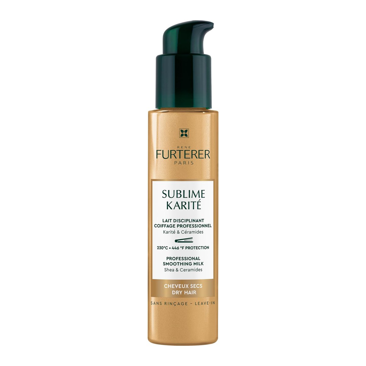 René Furterer Sublime Karité Professional Glättungsmilch mit Sheabutter, Ylang-Ylang-Öl & Ceramiden 100 ml