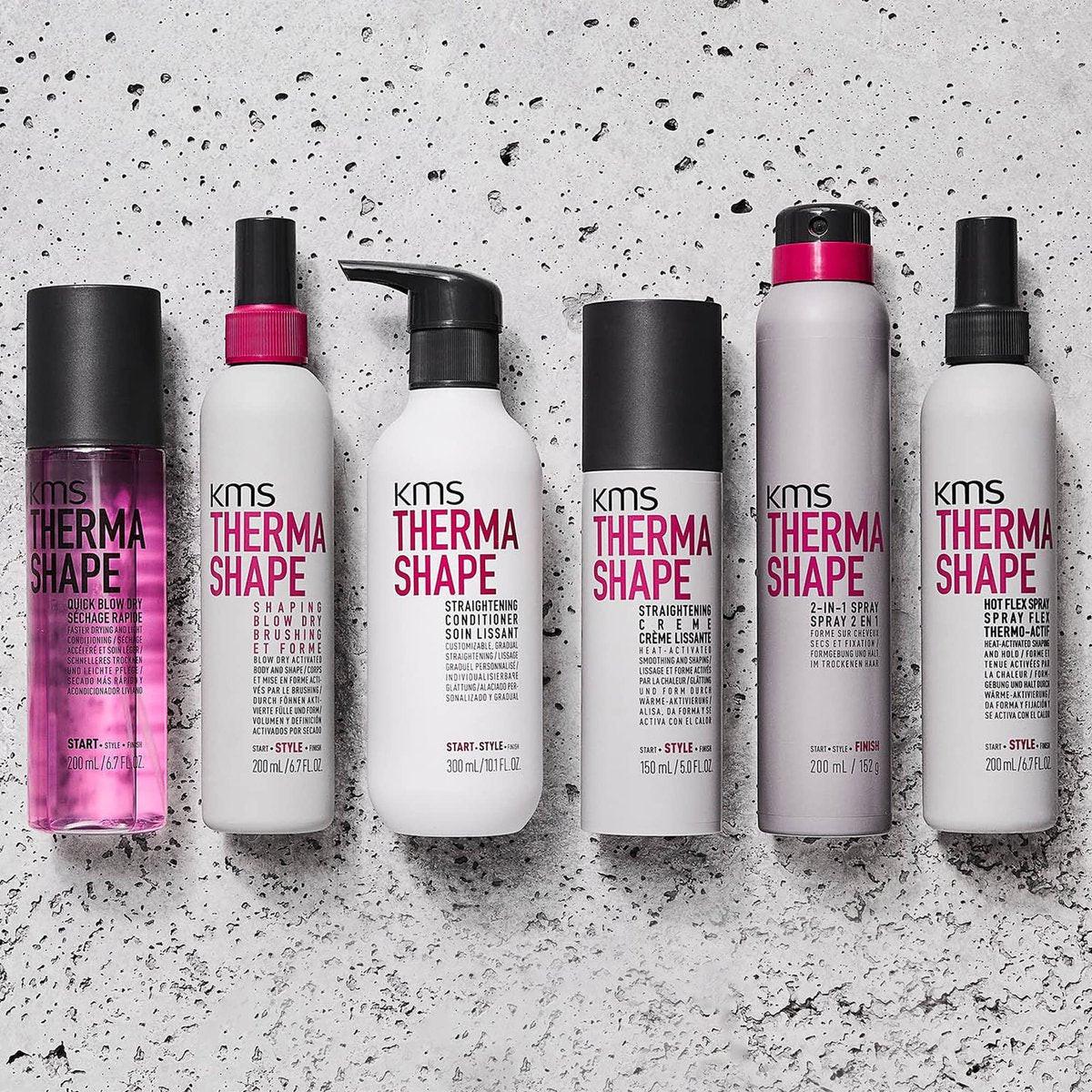 KMS THERMASHAPE 2-in-1 Spray – Hitzeschutz & Styling in einem, 177 ml