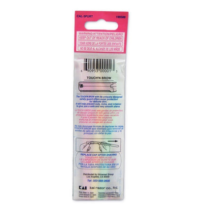 KAI TOUCH N BROW Augenbrauenrasierer, 3 Stück (2er-Pack)