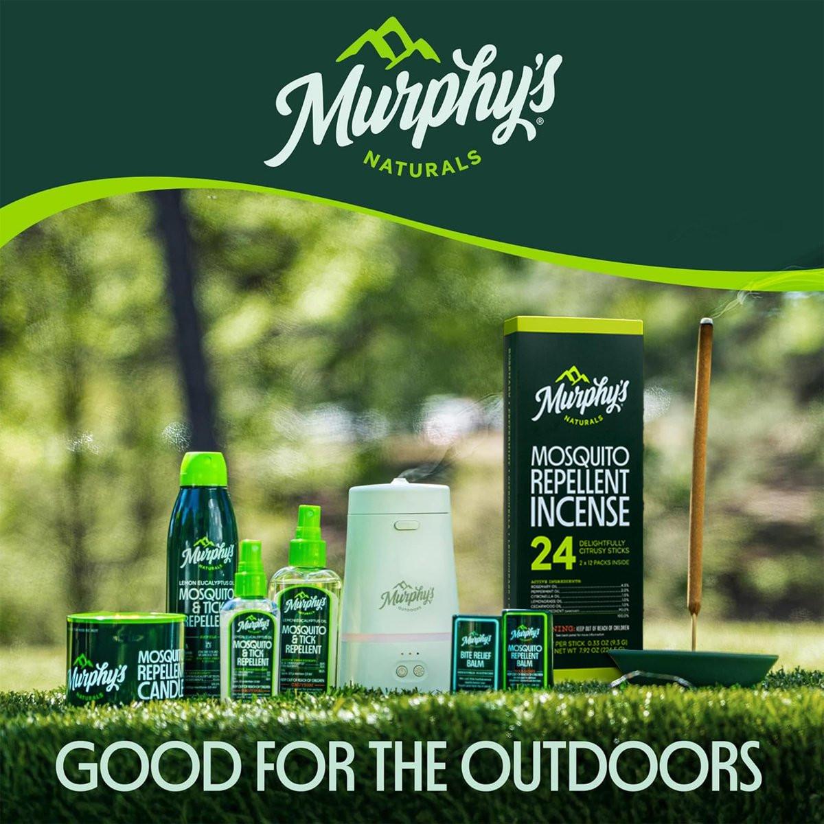 Murphy's Naturals Mückenschutz-Balsam – Pflanzlicher Insektenschutz für Outdoor-Aktivitäten, 0,75 oz