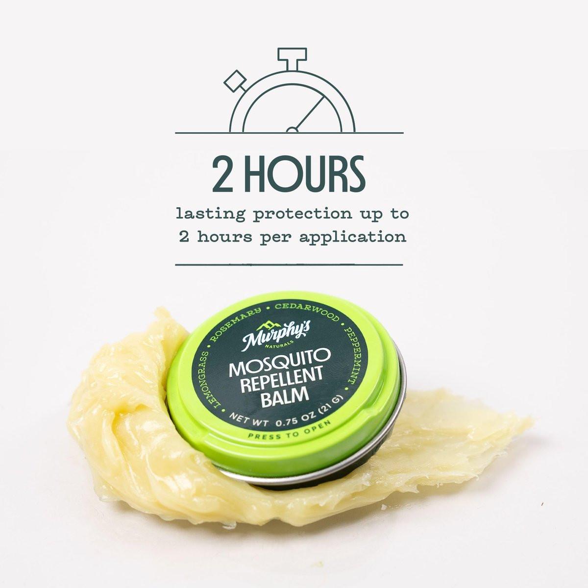 Murphy's Naturals Mückenschutz-Balsam – Pflanzlicher Insektenschutz für Outdoor-Aktivitäten, 0,75 oz