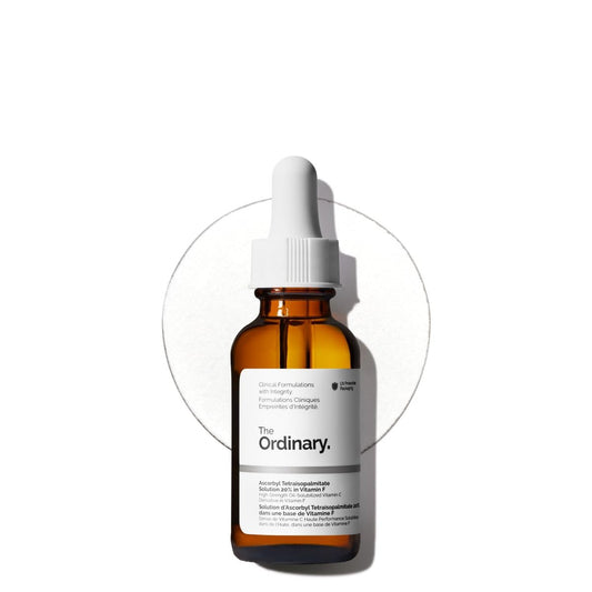The Ordinary Ascorbyl Tetraisopalmitate Solution 20% in Vitamin F – Feuchtigkeitsspendendes Vitamin-C-Öl für einen ebenmäßigen Hautton, 30 ml