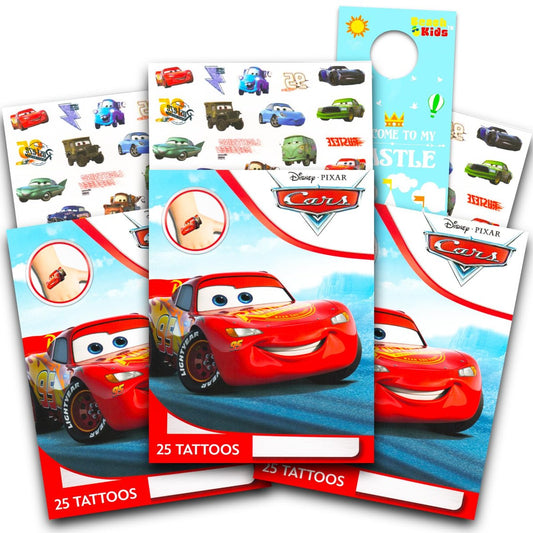 Disney Cars Tattoos – 75 temporäre Tattoos aus Cars 3