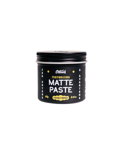 O'Douds Matte Paste – Natürliche Styling-Clay für Männer – Starker Halt für maximales Volumen & Textur mit mattem Finish – Vegan & pflanzlich – Labdanum & Lime Duft (100 ml)