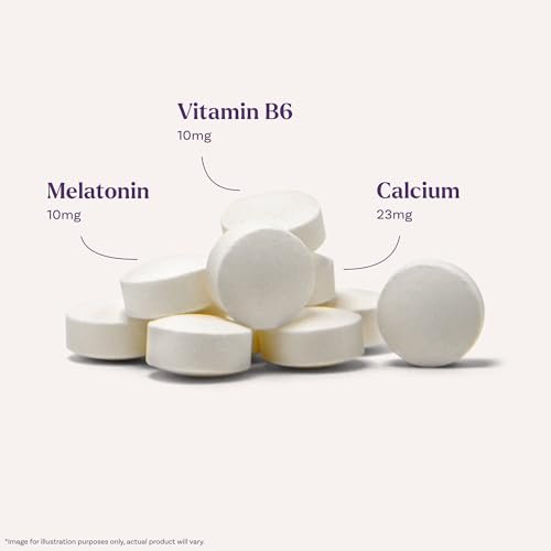 Natrol Melatonin 10 mg Zeitfreisetzungstabletten - Schlafergänzungsmittel für erholsamen Schlaf, 100 Tabletten, 100 Portionen