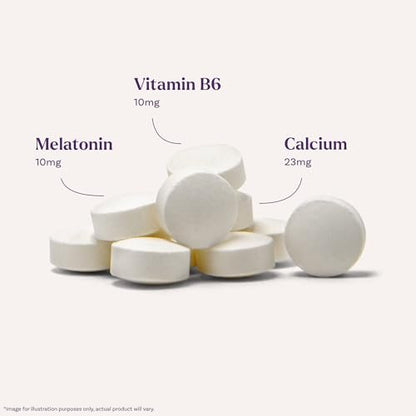 Natrol Melatonin 10 mg Zeitfreisetzungstabletten - Schlafergänzungsmittel für erholsamen Schlaf, 100 Tabletten, 100 Portionen