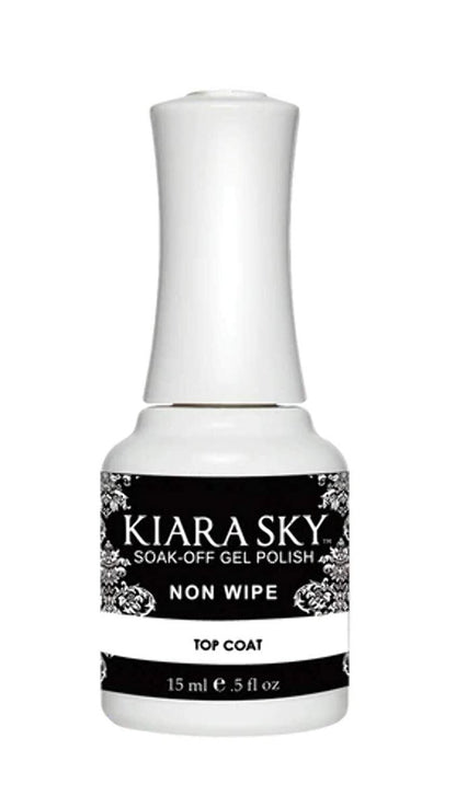 Kiara Sky Professioneller Nagellack – LED/UV Soak-off Gel Nagellack ohne Wisch-Top-Coat