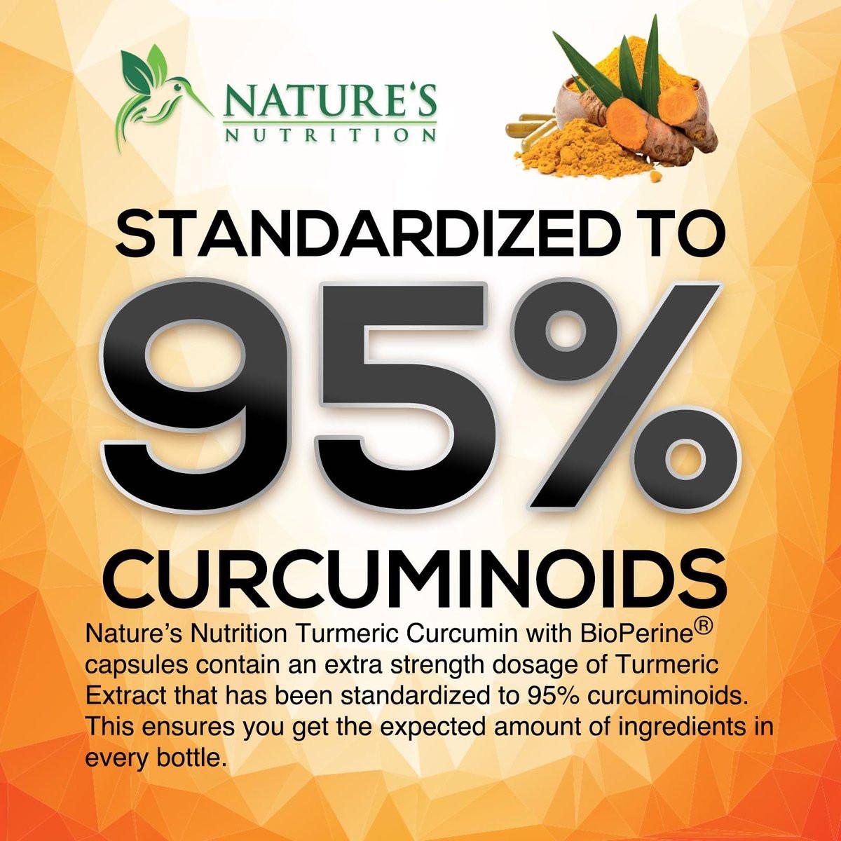 Bio Kurkuma Curcumin Kapseln mit BioPerine & 95% Curcuminoide - 2400mg pro Portion - Vegan - 60 Kapseln